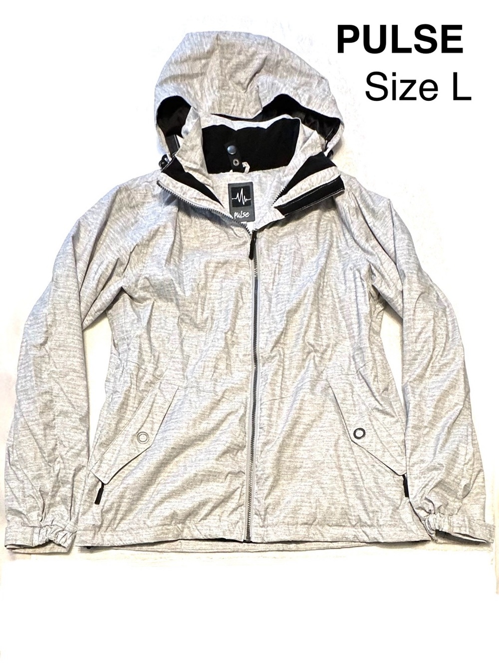 Pulse Hooded Performance Ski Jacket Raincoat Fall Winter Sport Active Outwear